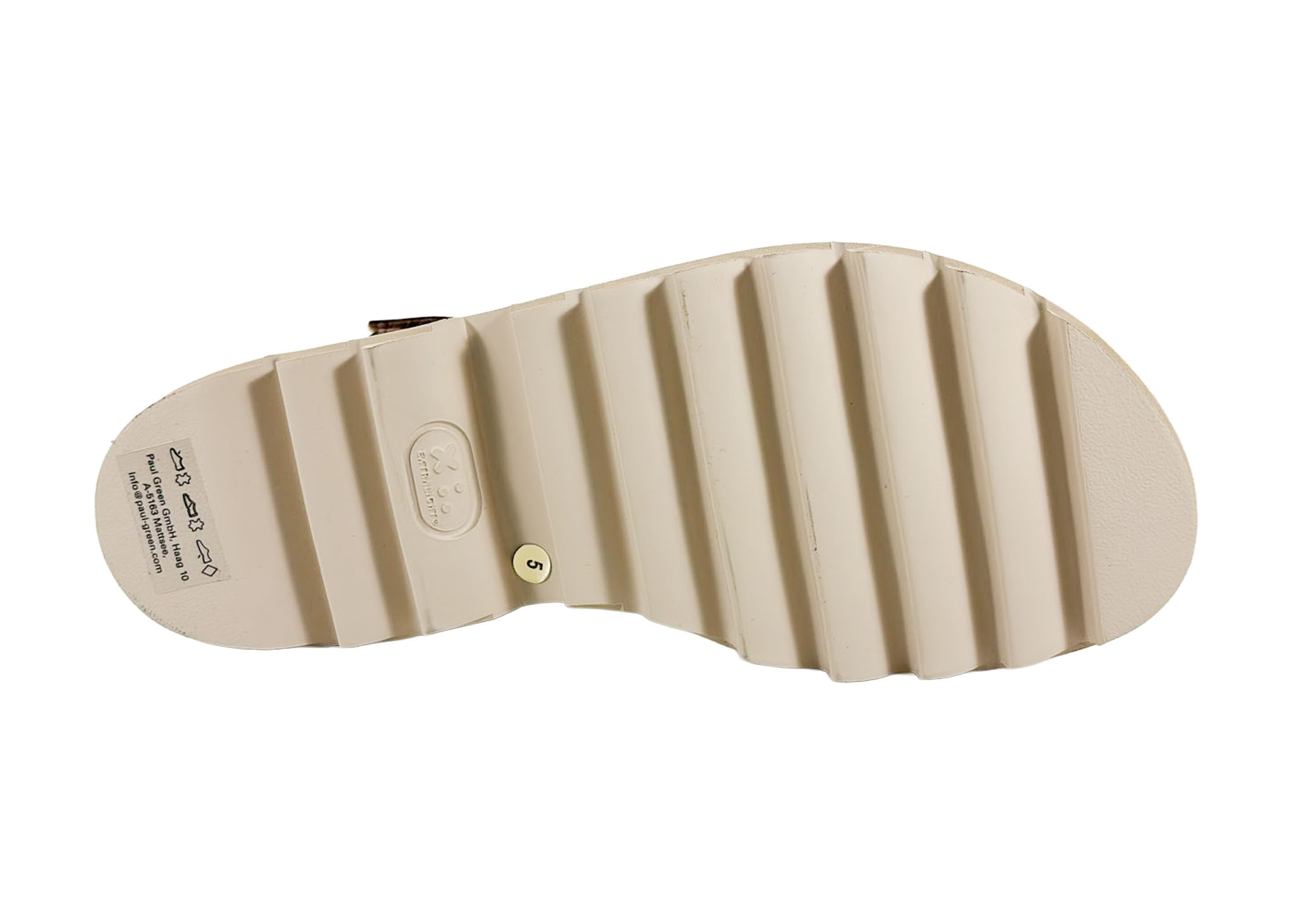 Paul Green Paul Green Sandaal 6189-019 Cognac