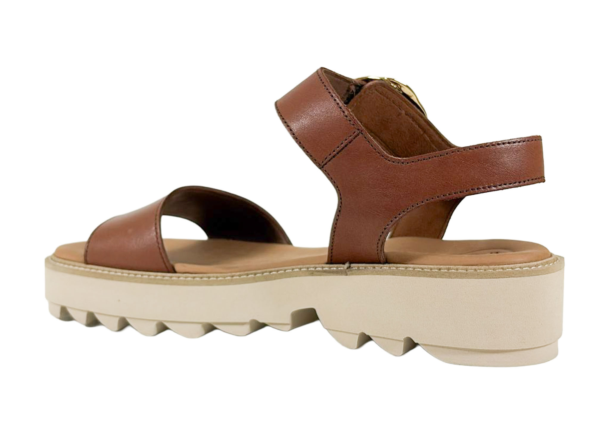 Paul Green Paul Green Sandaal 6189-019 Cognac