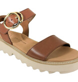 Paul Green Paul Green Sandaal 6189-019 Cognac