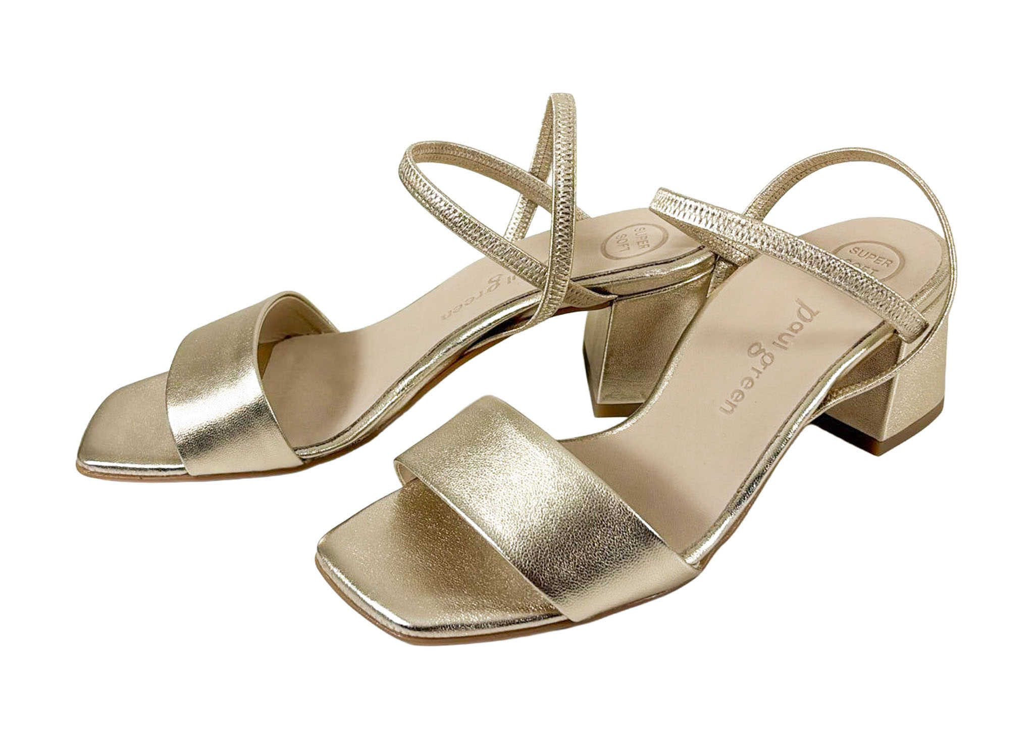 Paul Green Paul Green Sandaal 6183-039 Goud