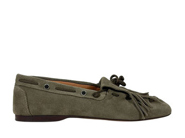 Posa Posa Instapper Fringe Moccassin Khaki