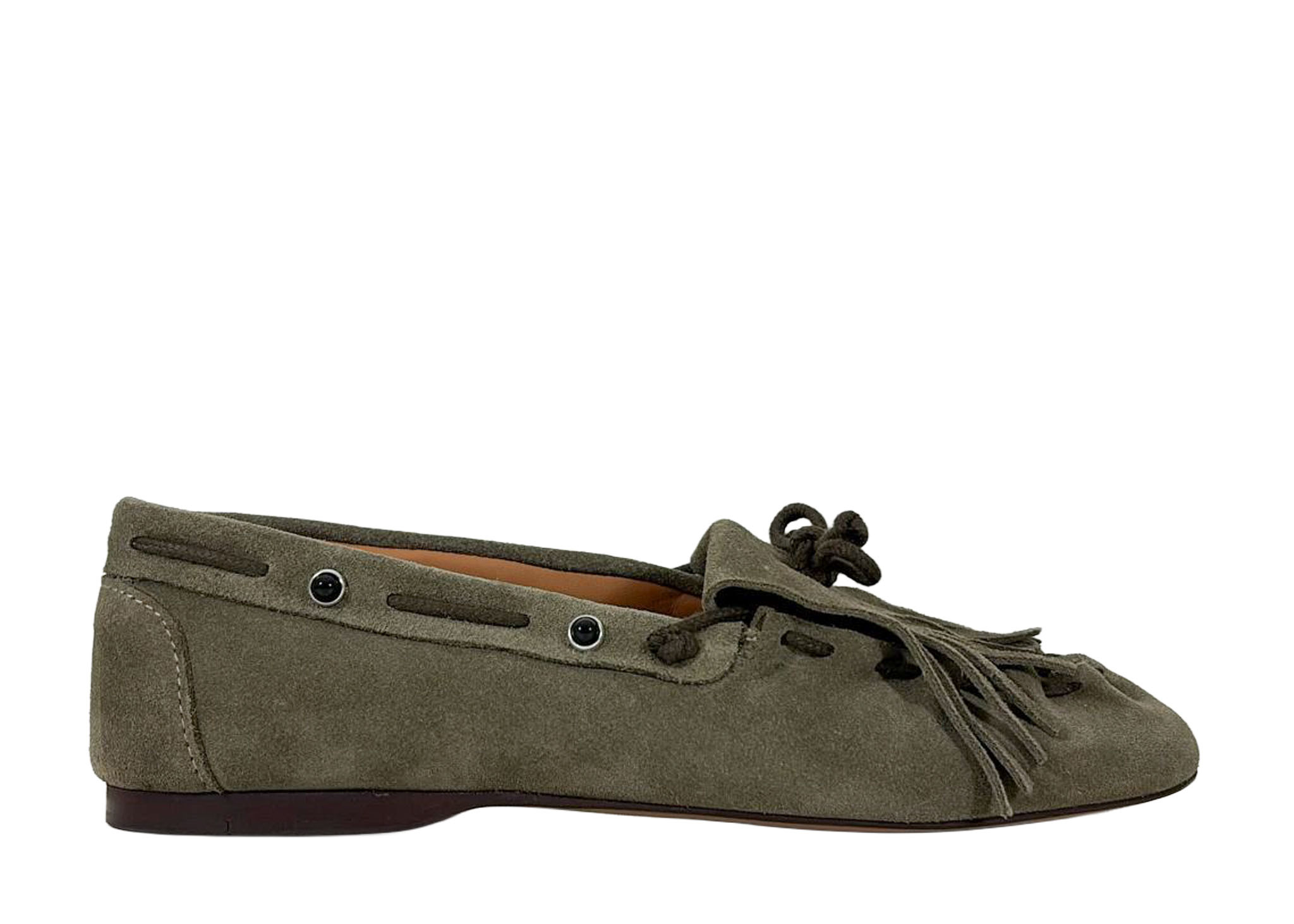 Posa Posa Instapper Fringe Moccassin Khaki