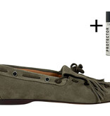 Posa Posa Instapper Fringe Moccassin Khaki