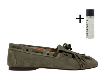 Posa Posa Instapper Fringe Moccassin Khaki