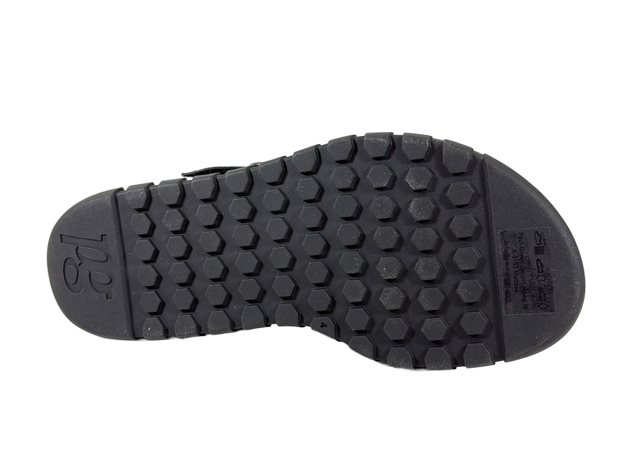 Paul Green Paul Green Sandaal 6204-009 Zwart