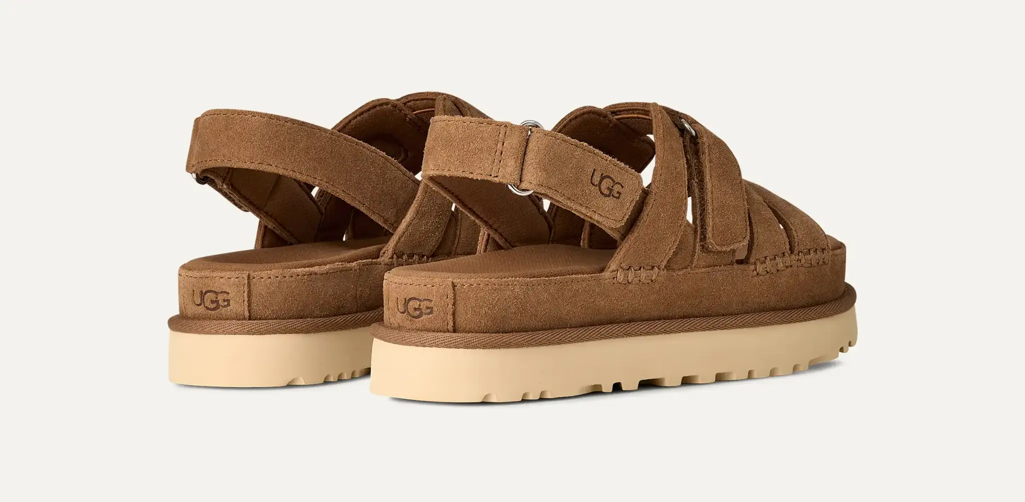 UGG UGG Sandaal Goldenstar Gleam Chestnut