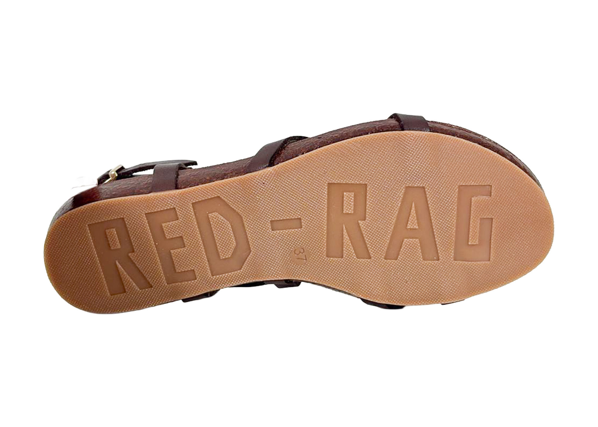 Red Rag Red Rag Sandaal 79724 Donker Bruin