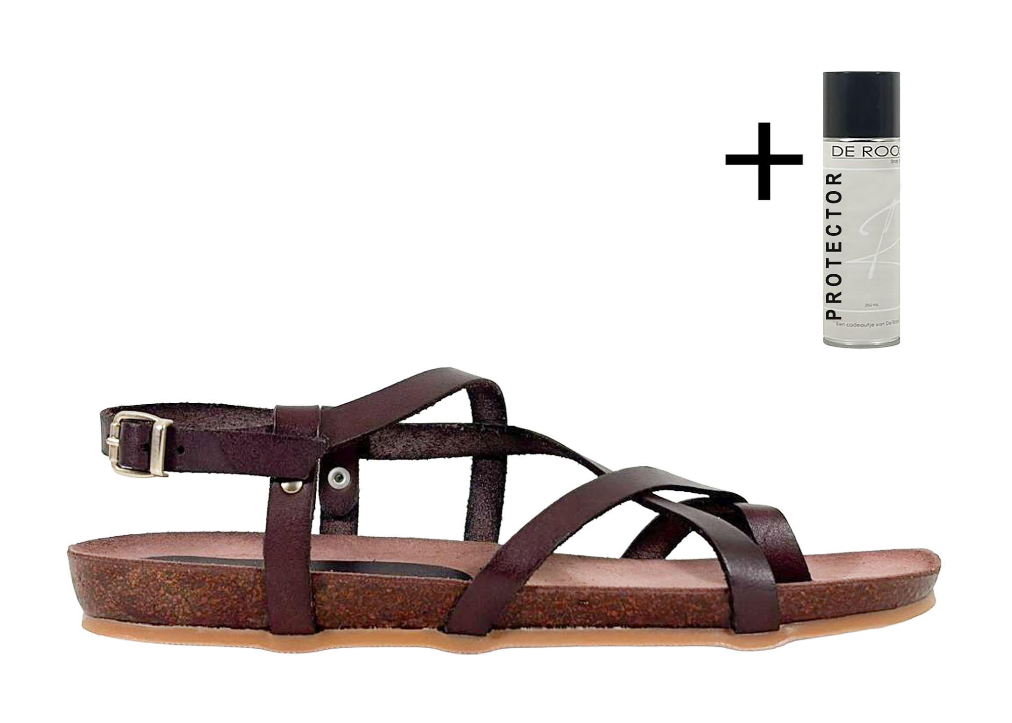 Red Rag Red Rag Sandaal 79724 Donker Bruin