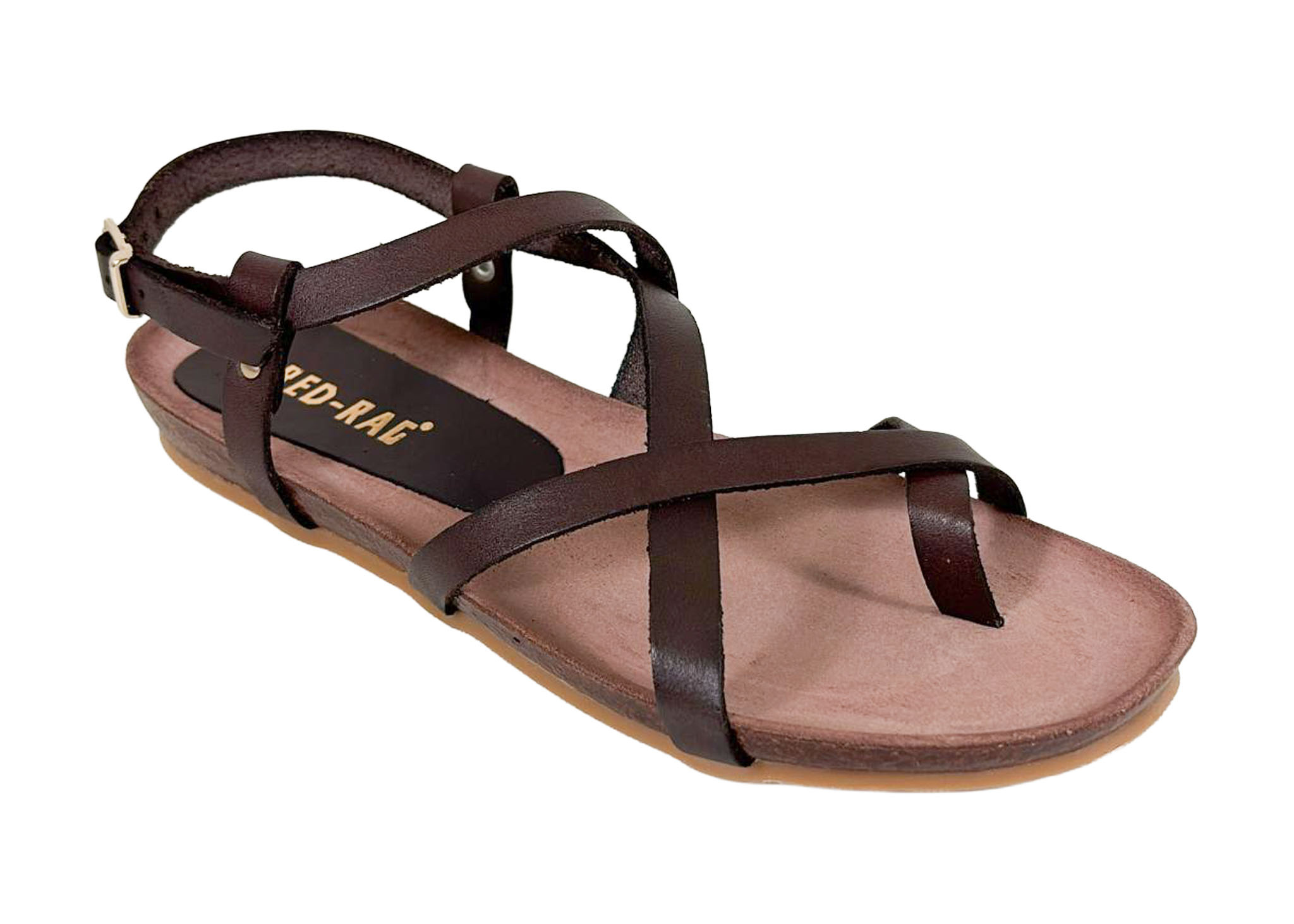Red Rag Red Rag Sandaal 79724 Donker Bruin