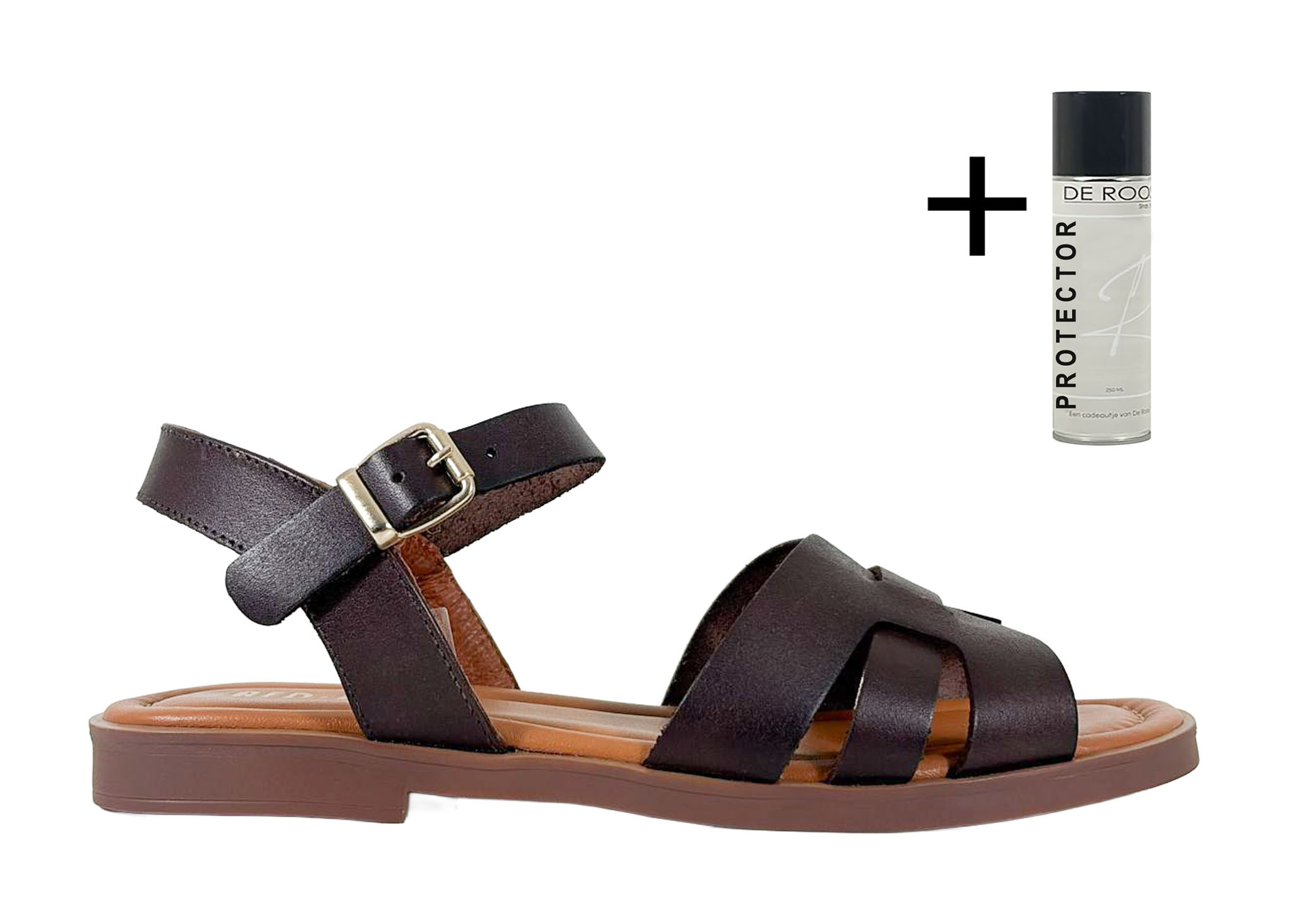 Red Rag Red Rag Sandaal 79722 Donker Bruin