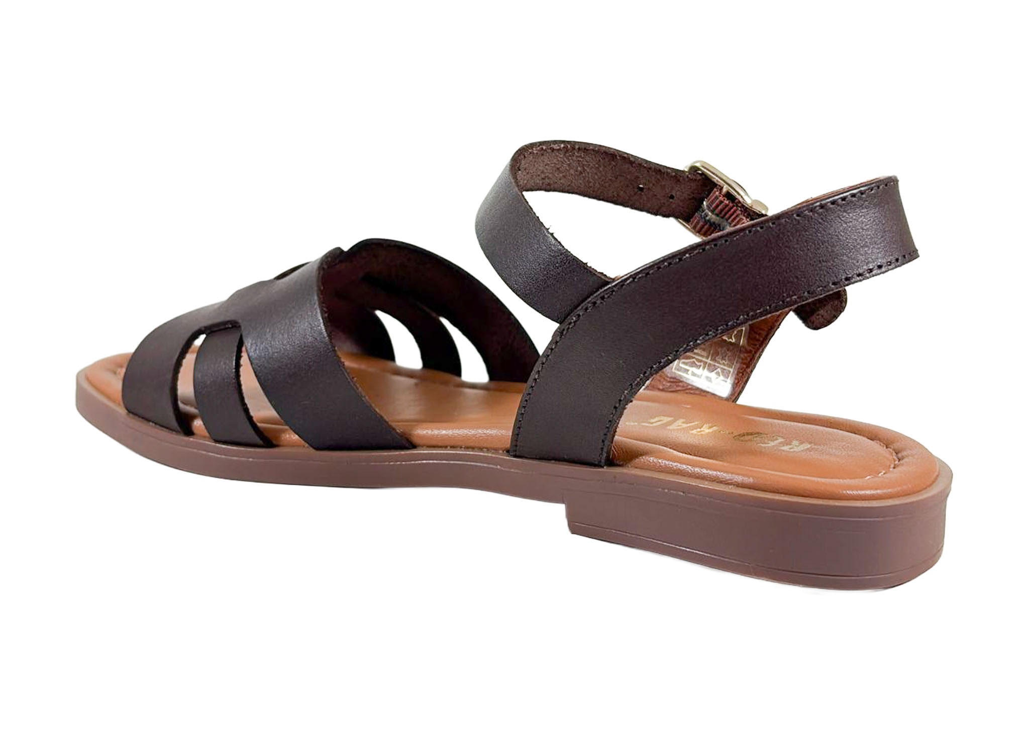 Red Rag Red Rag Sandaal 79722 Donker Bruin