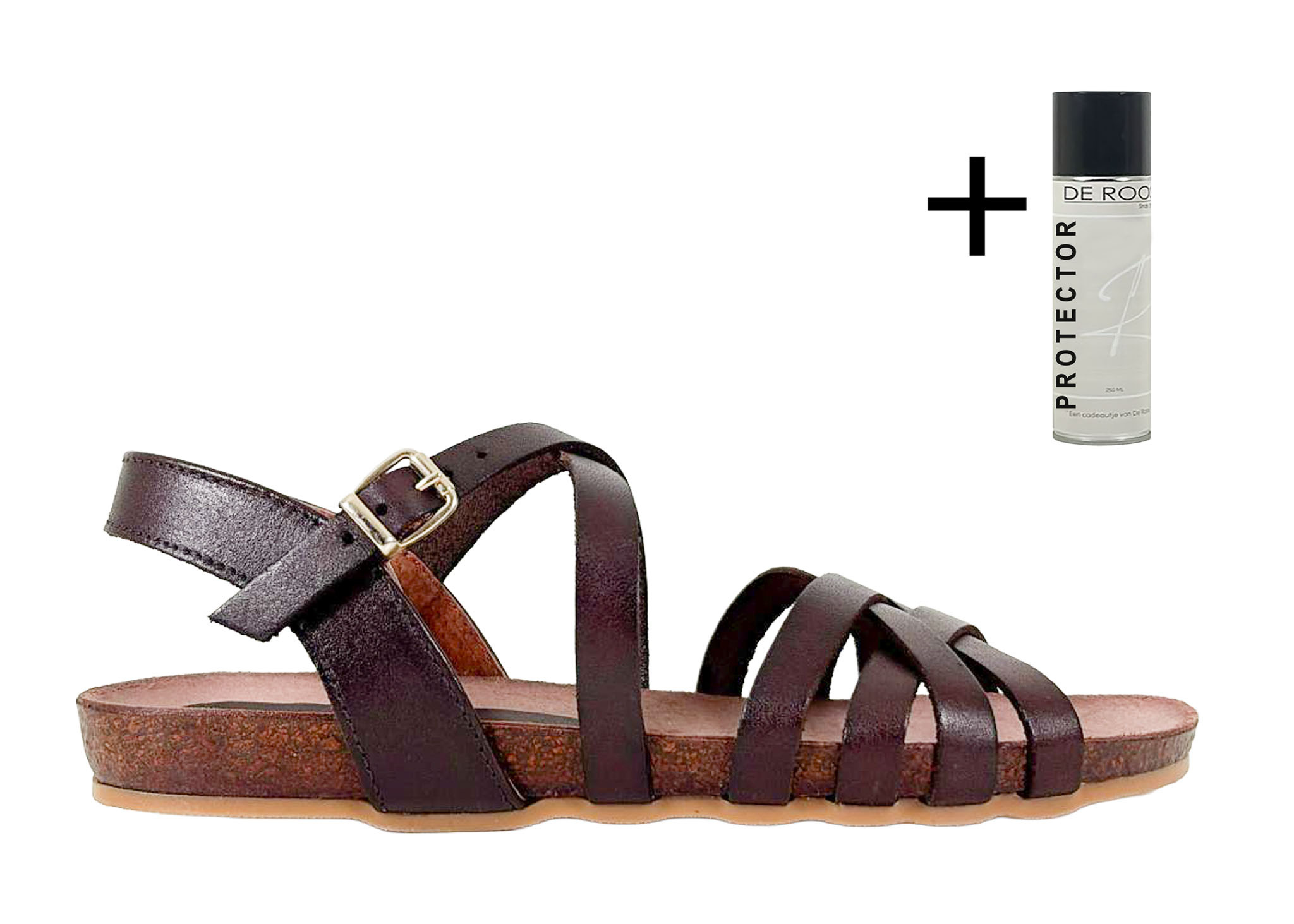 Red Rag Red Rag Sandaal 79226 Donker Bruin