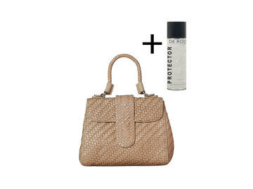 Allan K Allan K Tas Kirsten Mini DJ Beige