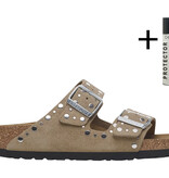 Birkenstock Birkenstock Sandaal Arizona Rivet Border 1029390 Taupe