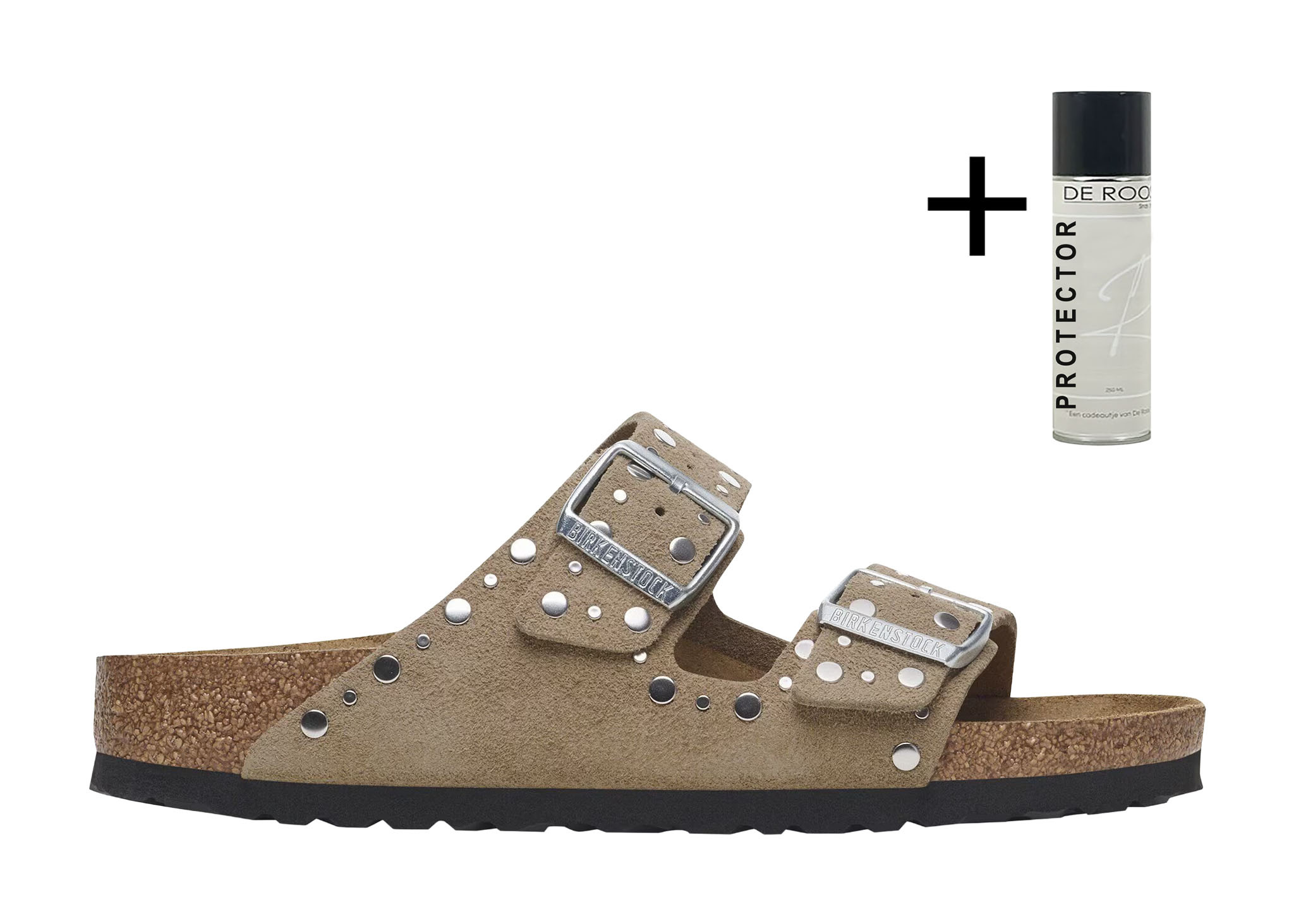 Birkenstock Birkenstock Sandaal Arizona Rivet Border 1029390 Taupe