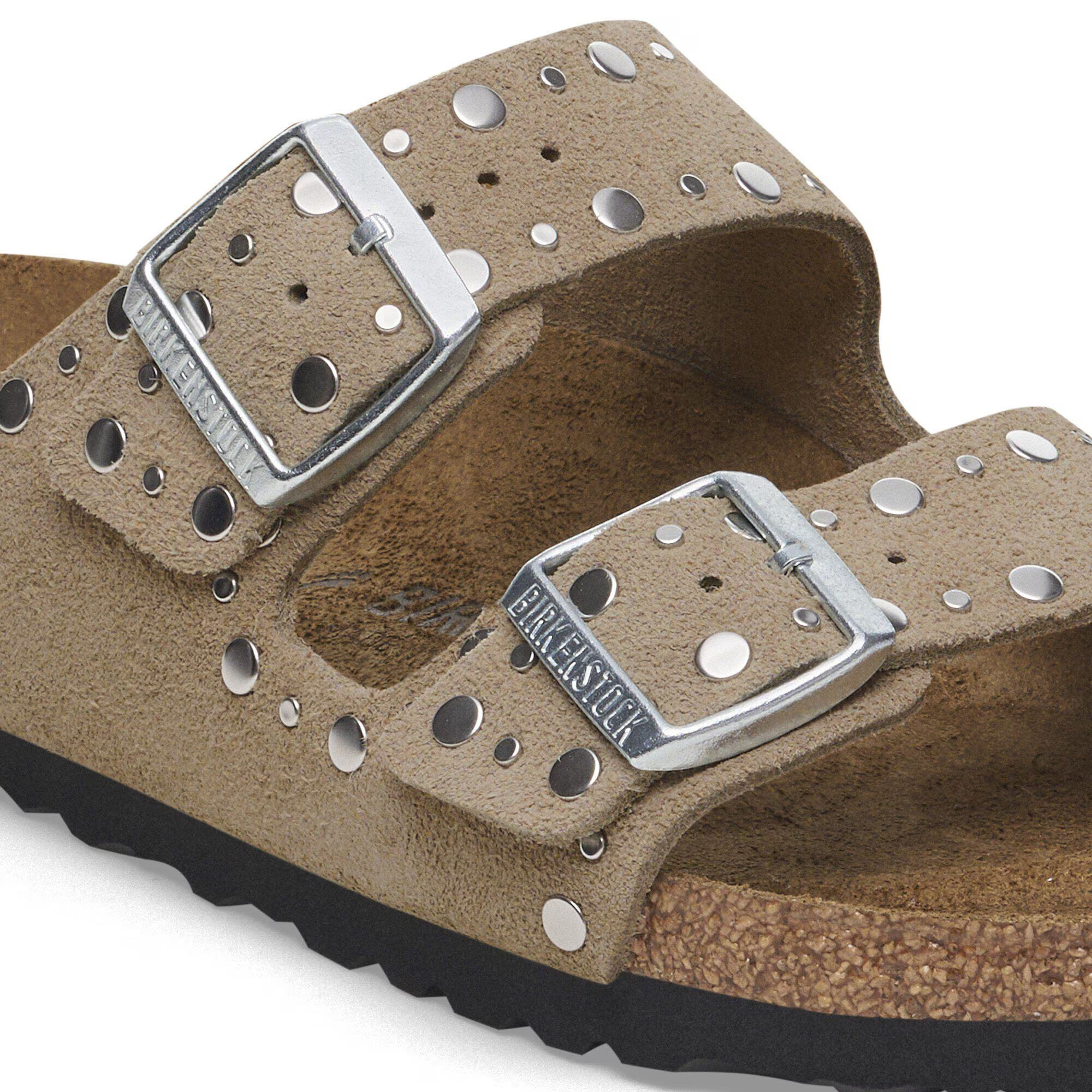 Birkenstock Birkenstock Sandaal Arizona Rivet Border 1029390 Taupe