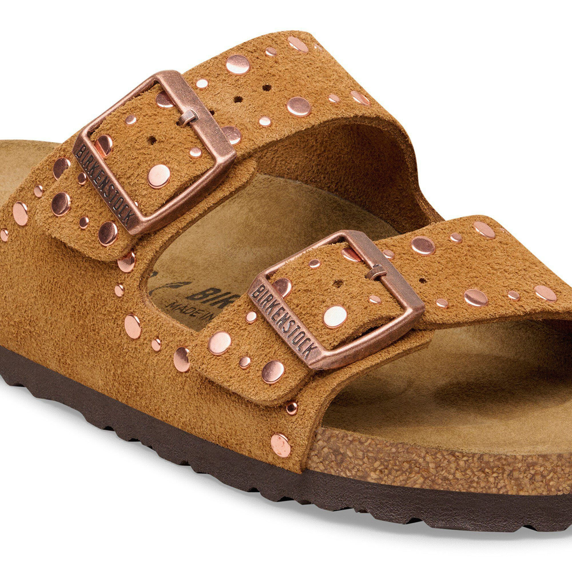 Birkenstock Birkenstock Sandaal Arizona Rivet Border 1031731 Cognac