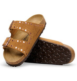 Birkenstock Birkenstock Sandaal Arizona Rivet Border 1031731 Cognac