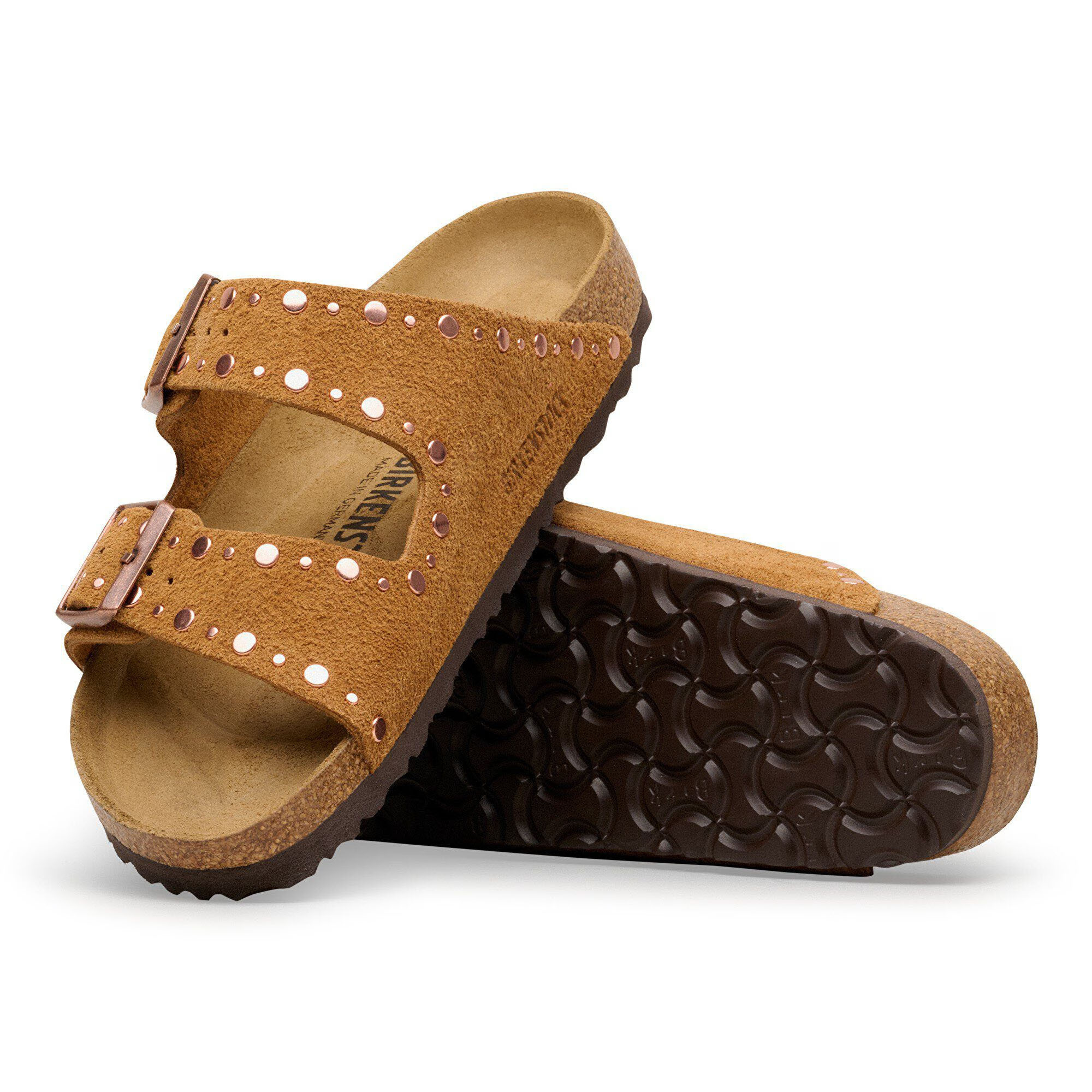 Birkenstock Birkenstock Sandaal Arizona Rivet Border 1031731 Cognac