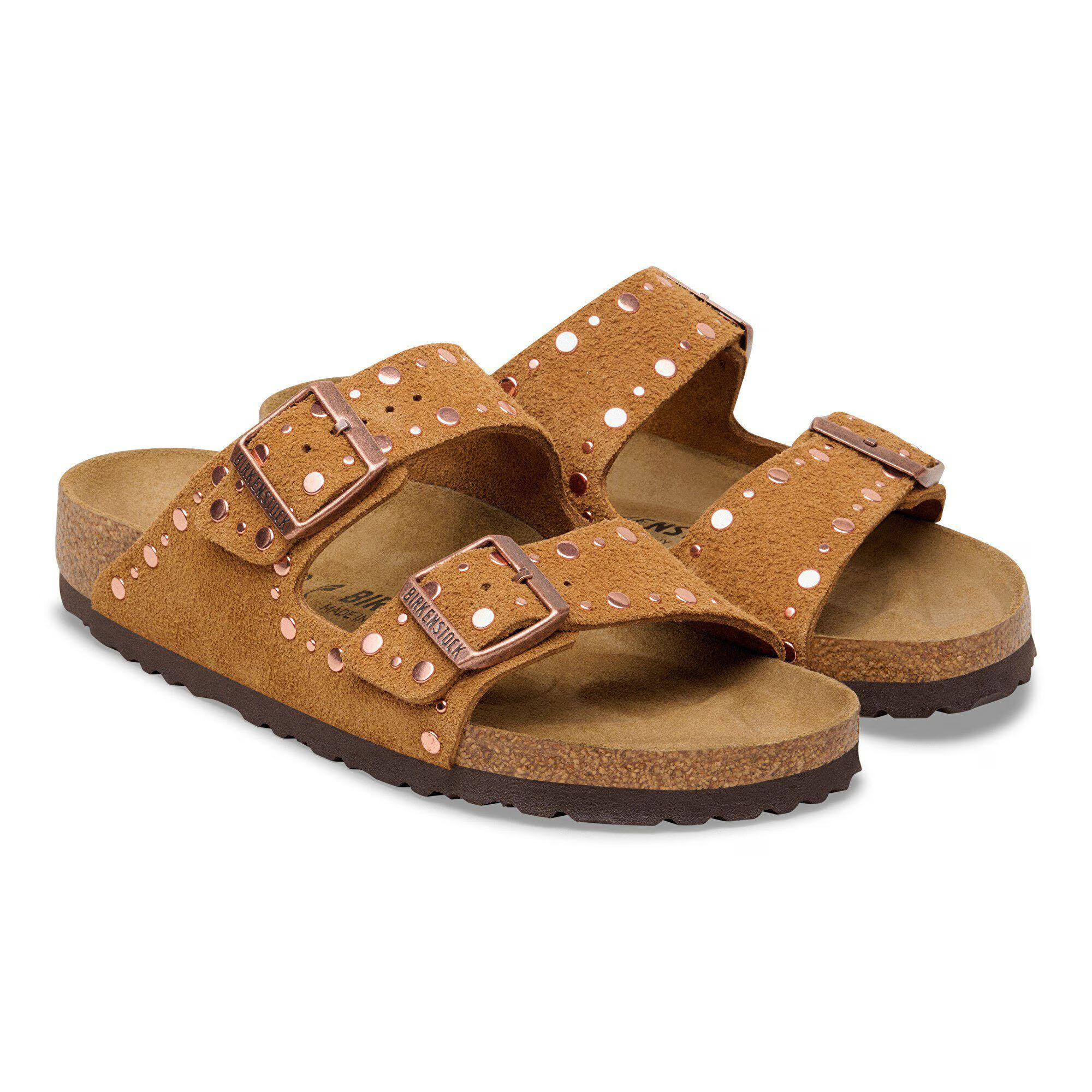 Birkenstock Birkenstock Sandaal Arizona Rivet Border 1031731 Cognac