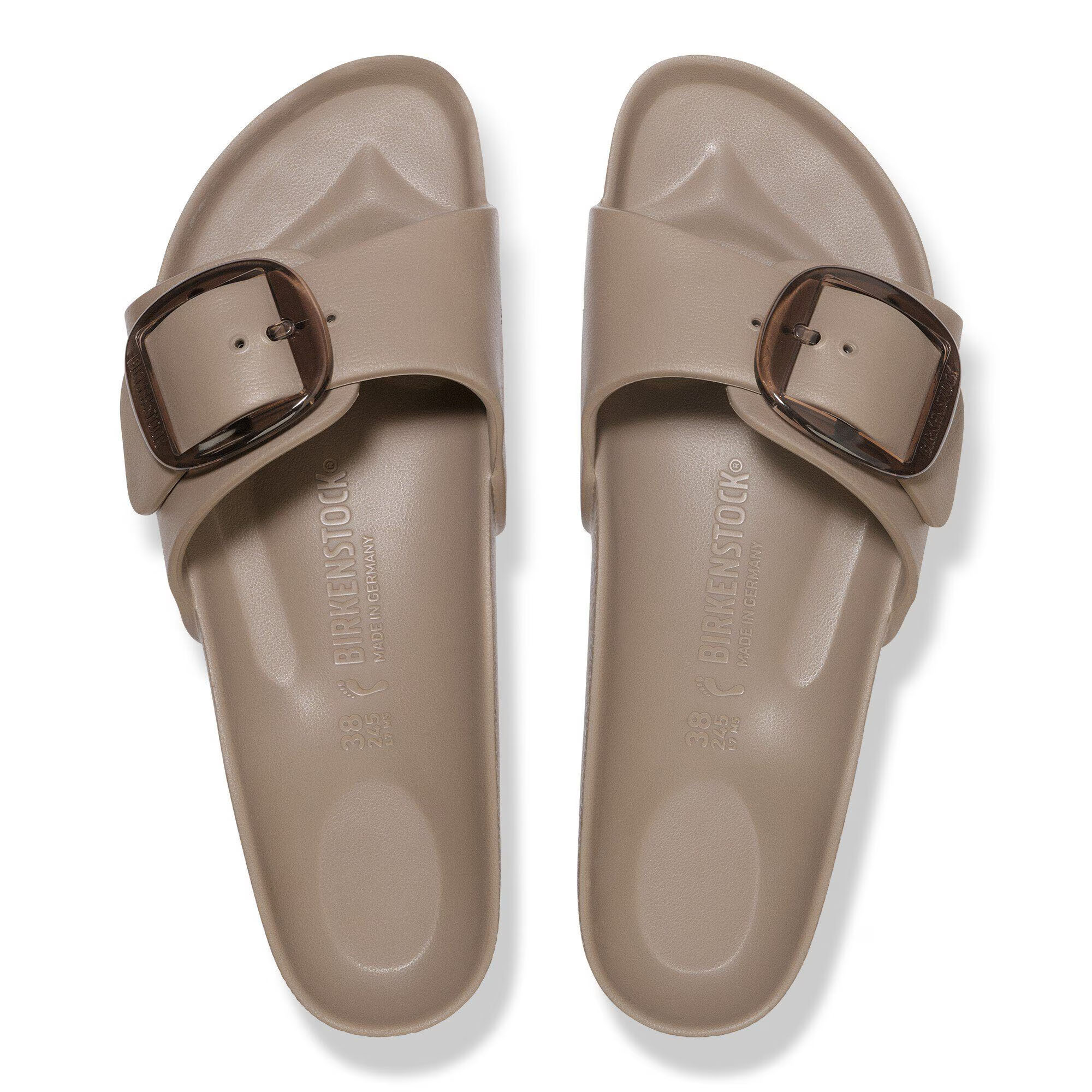 Birkenstock Birkenstock Slipper Madrid Big Buckle EVA 1030479 Grijs Taupe