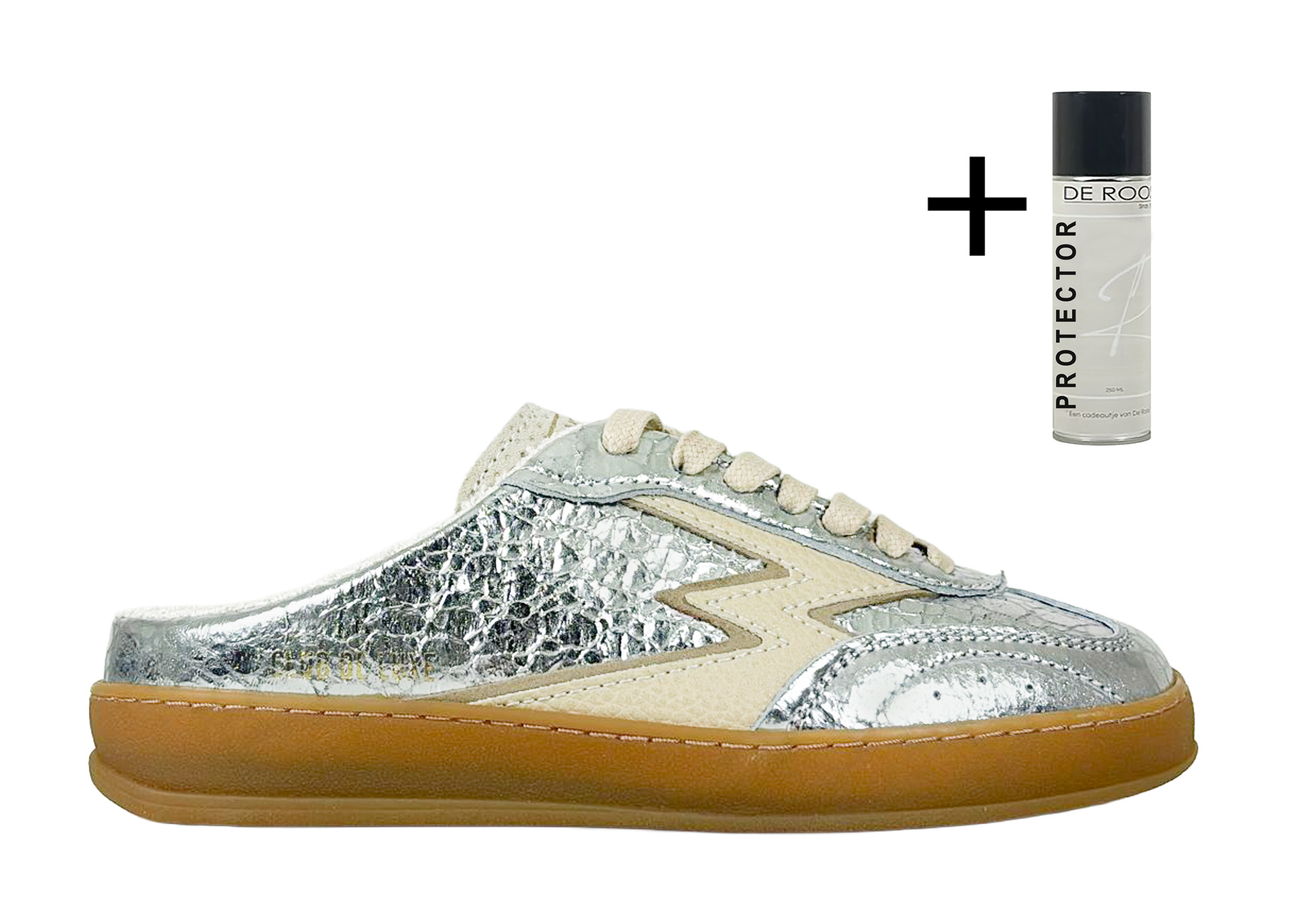 Moaconcept Moaconcept Sneaker Club Mule Zilver