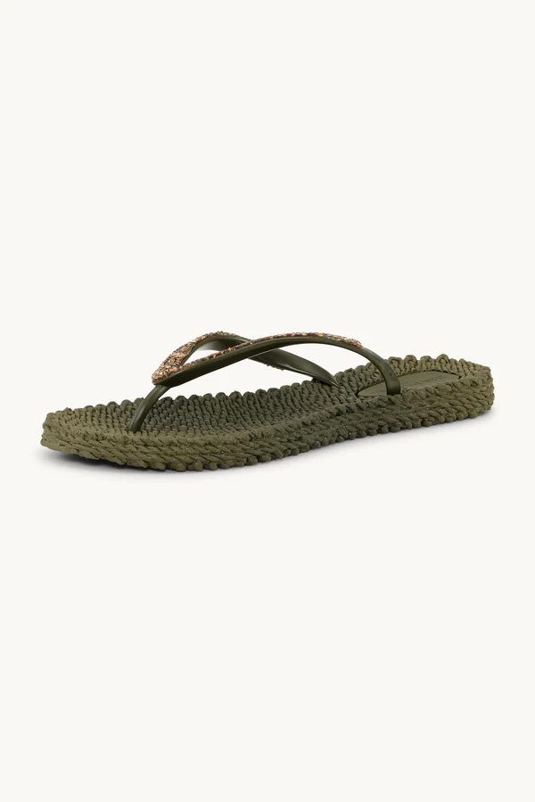 Ilse Jacobsen Ilse Jacobsen Slipper Cheerful Glitter 03C Army