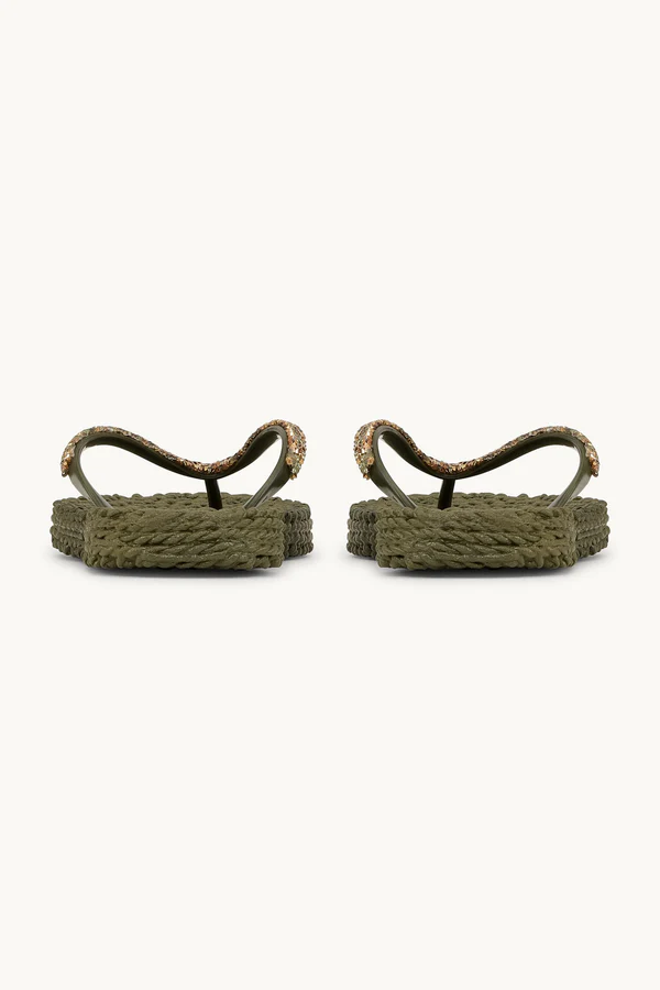 Ilse Jacobsen Ilse Jacobsen Slipper Cheerful Glitter 03C Army