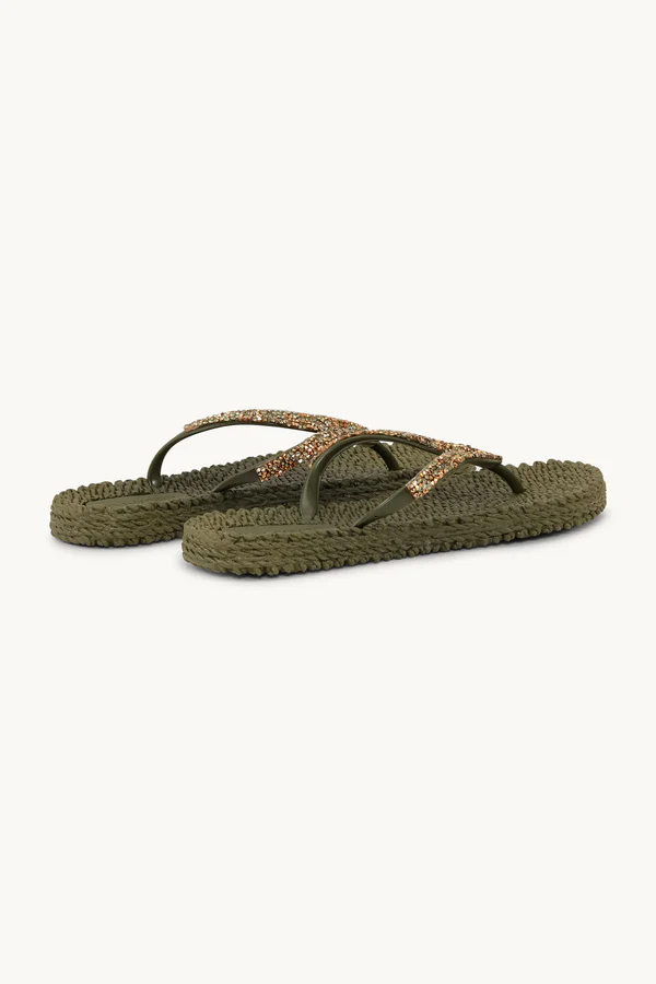 Ilse Jacobsen Ilse Jacobsen Slipper Cheerful Glitter 03C Army
