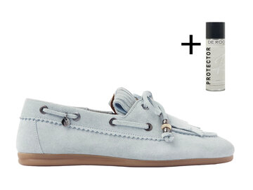 Via Vai VIA VAI Mocassins June Loua 62374-01-1341 Licht Blauw