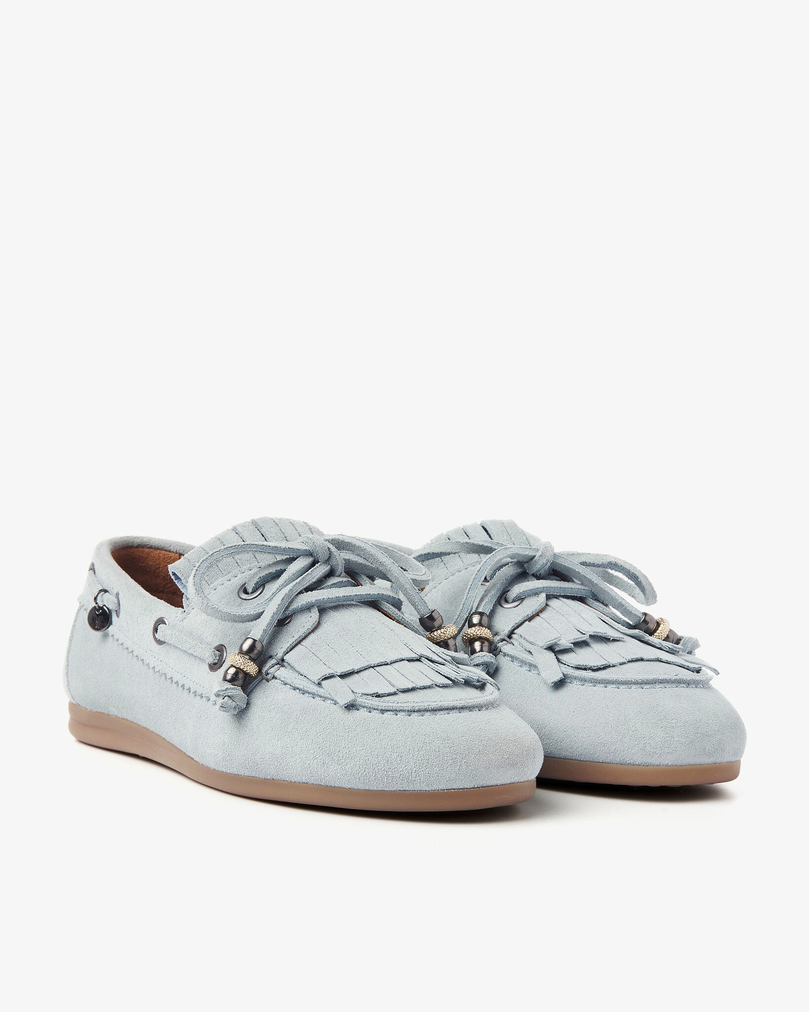 Via Vai VIA VAI Mocassins June Loua 62374-01-1341 Licht Blauw