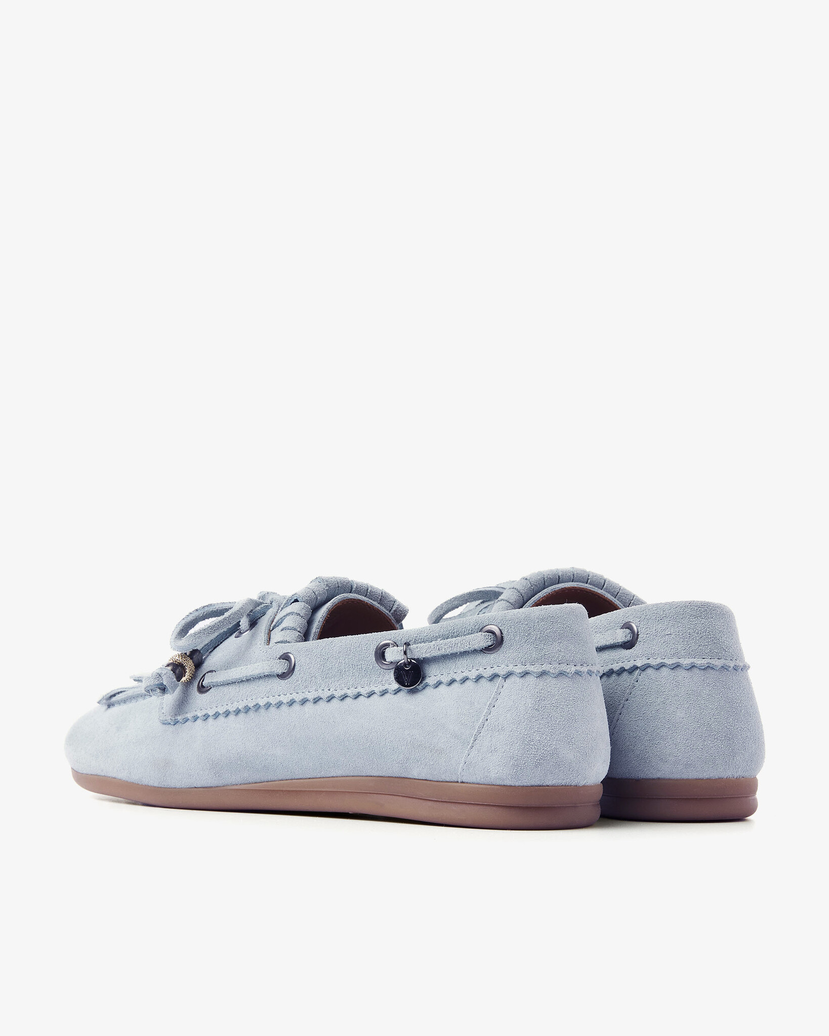 Via Vai VIA VAI Mocassins June Loua 62374-01-1341 Licht Blauw