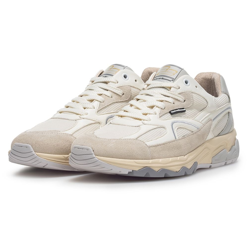 Floris van Bommel Floris van Bommel Sneaker  De Rezer 01.32 Donker Wit