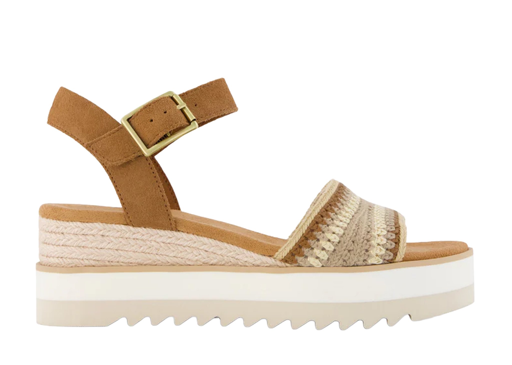 TOMS TOMS Sandaal Diana 10023071 Beige / Bruin