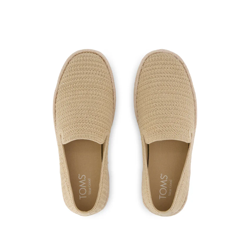 TOMS TOMS Espadrilles Santiago 10023311 Licht Bruin