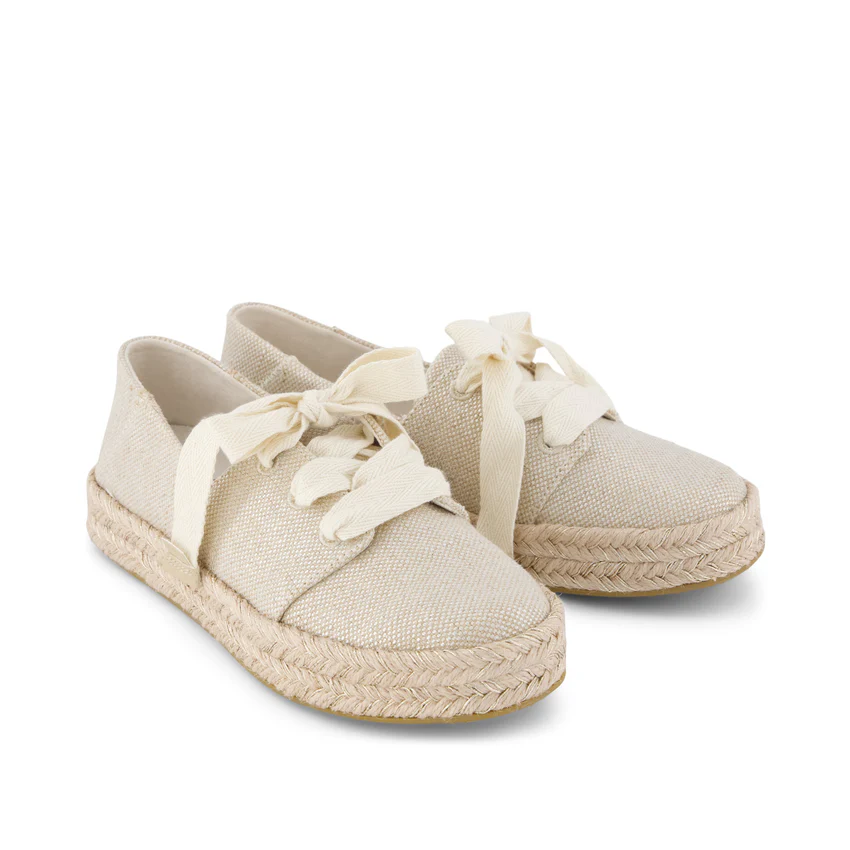 TOMS TOMS Espadrilles Carolina Lace-Up Beige