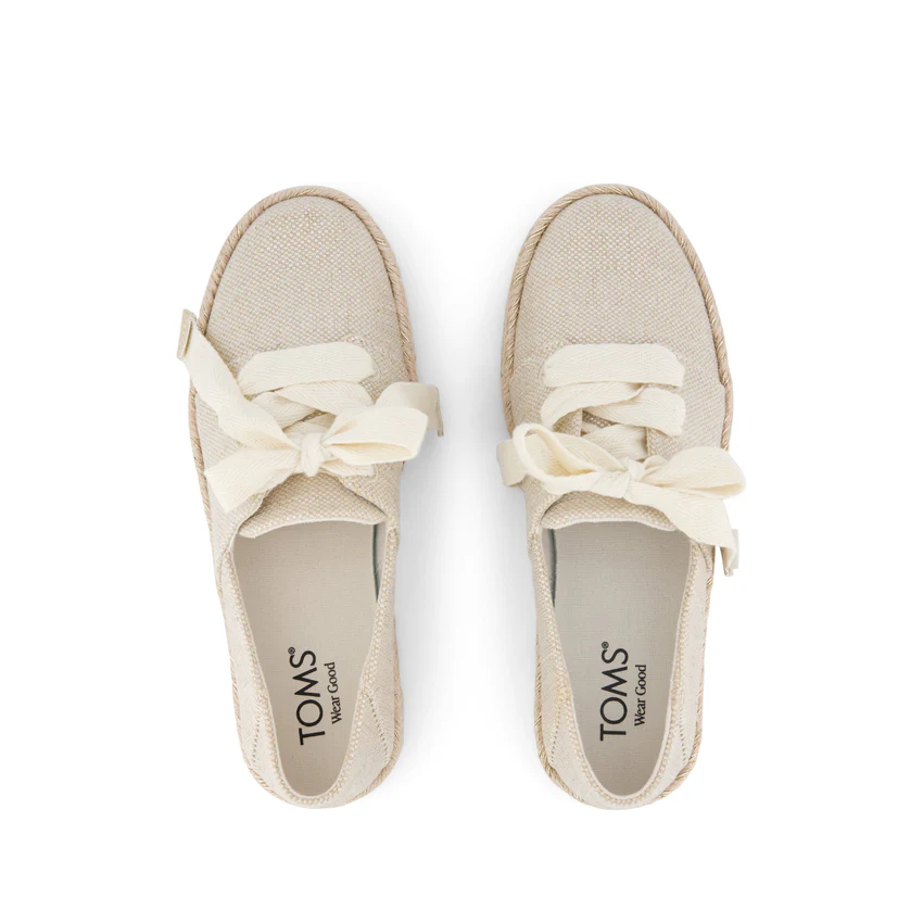 TOMS TOMS Espadrilles Carolina Lace-Up Beige