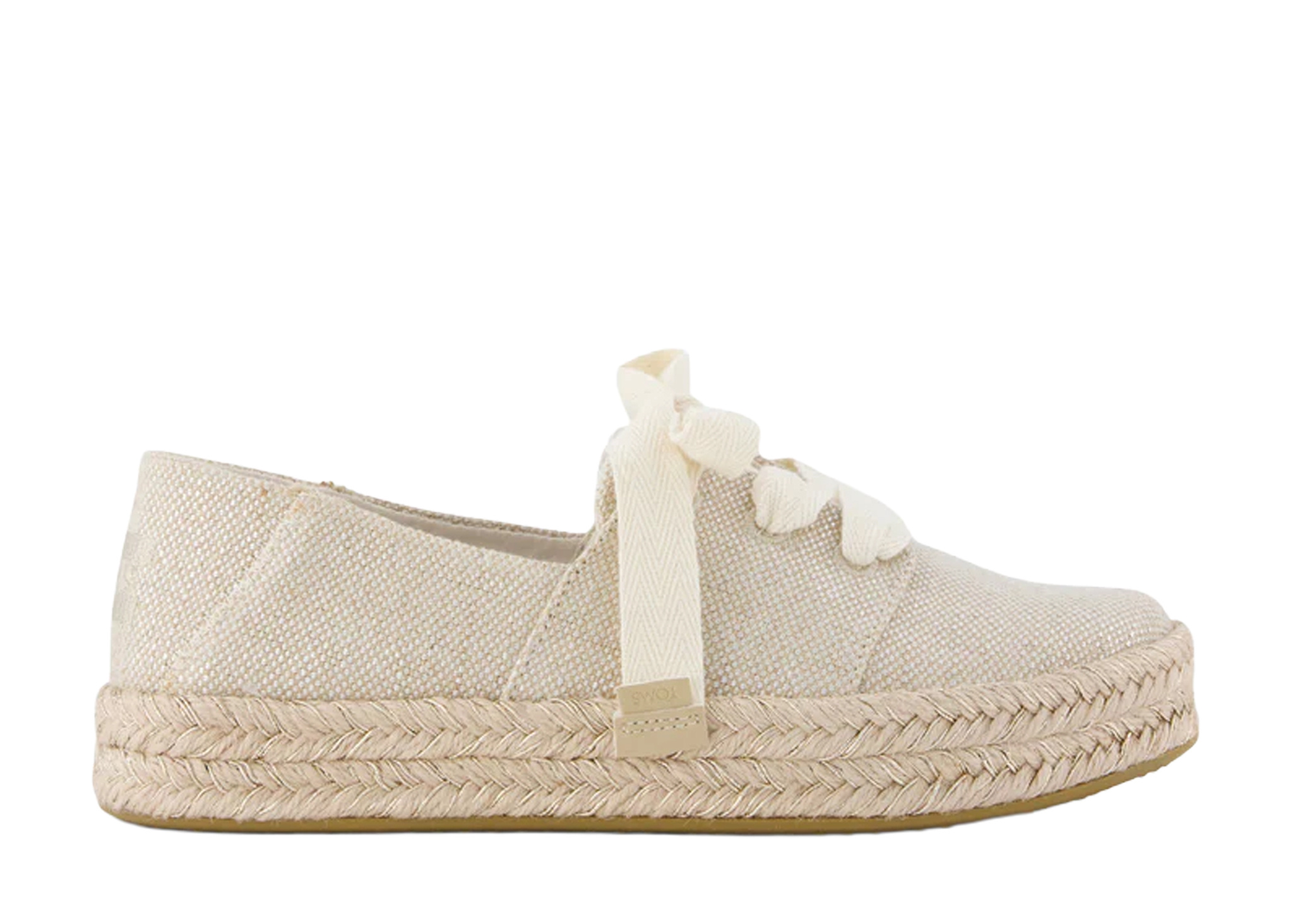 TOMS TOMS Espadrilles Carolina Lace-Up Beige