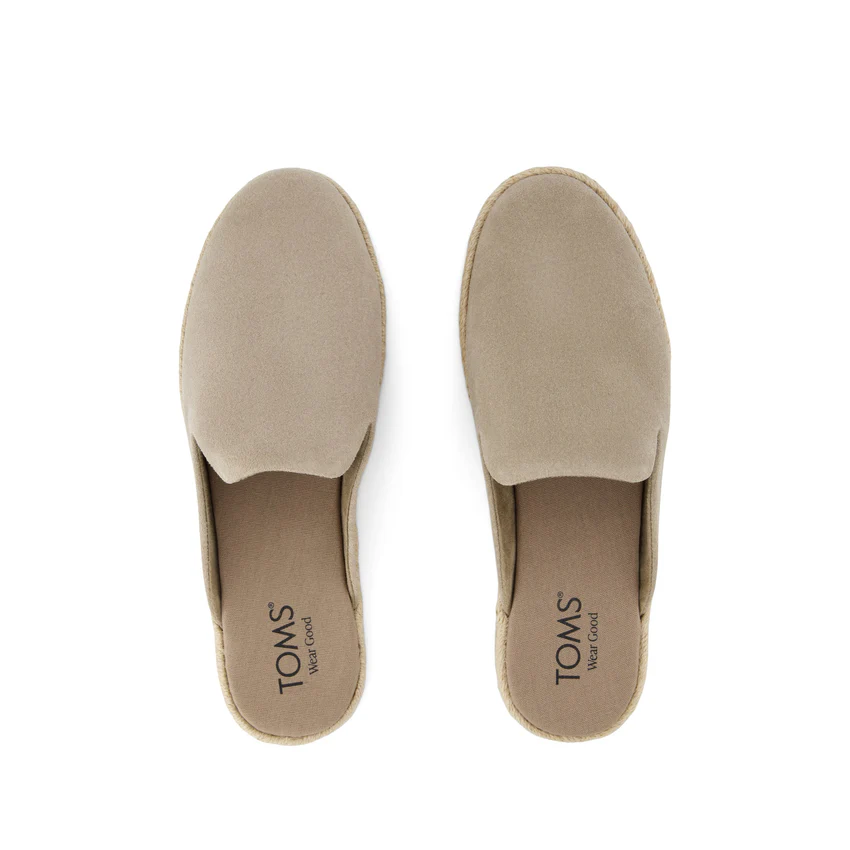 TOMS TOMS Muiltje Santiago 10021853 Donker Grijs