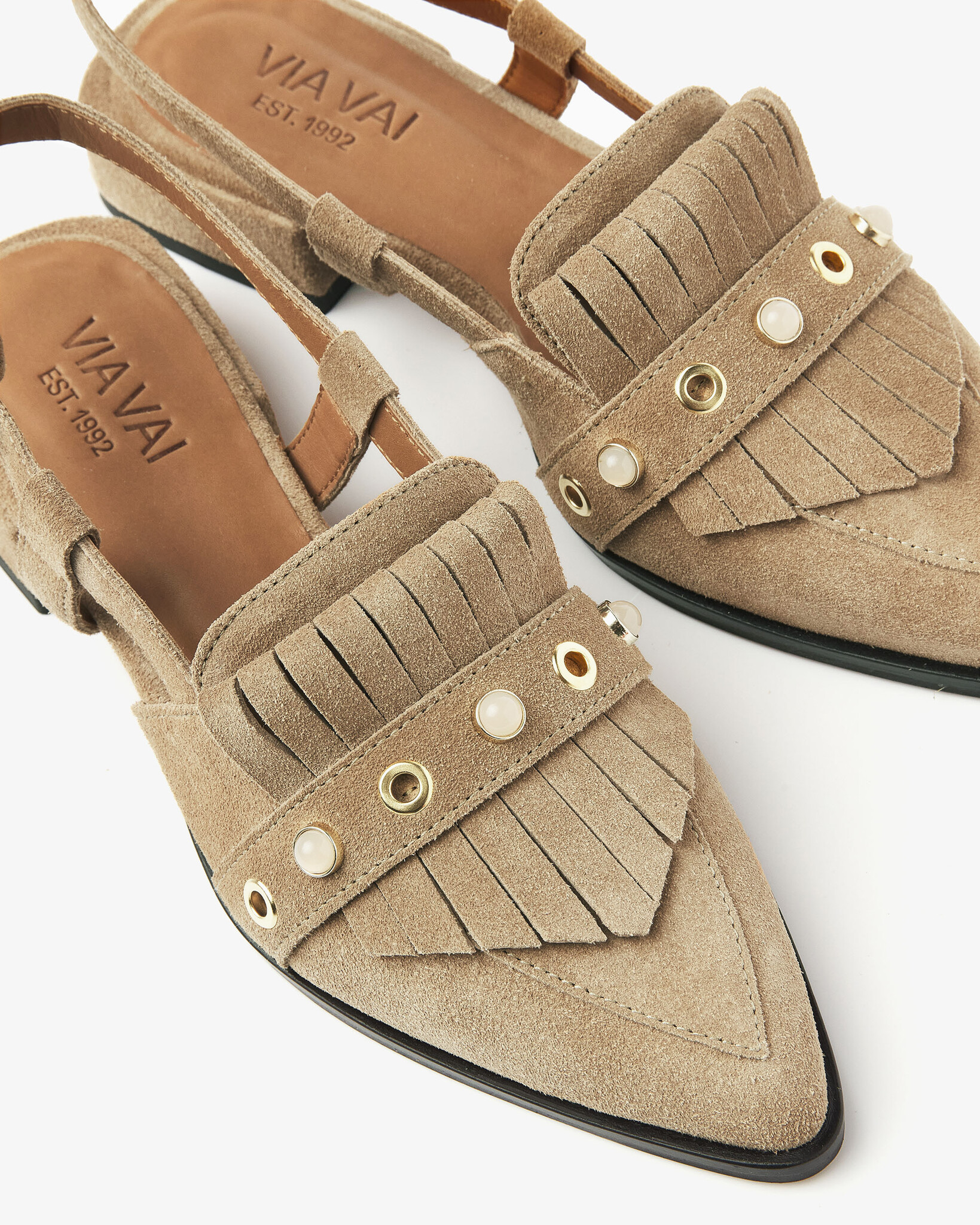 Via Vai VIA VAI Slingback Jazz Tammi 62210-03-212 Beige