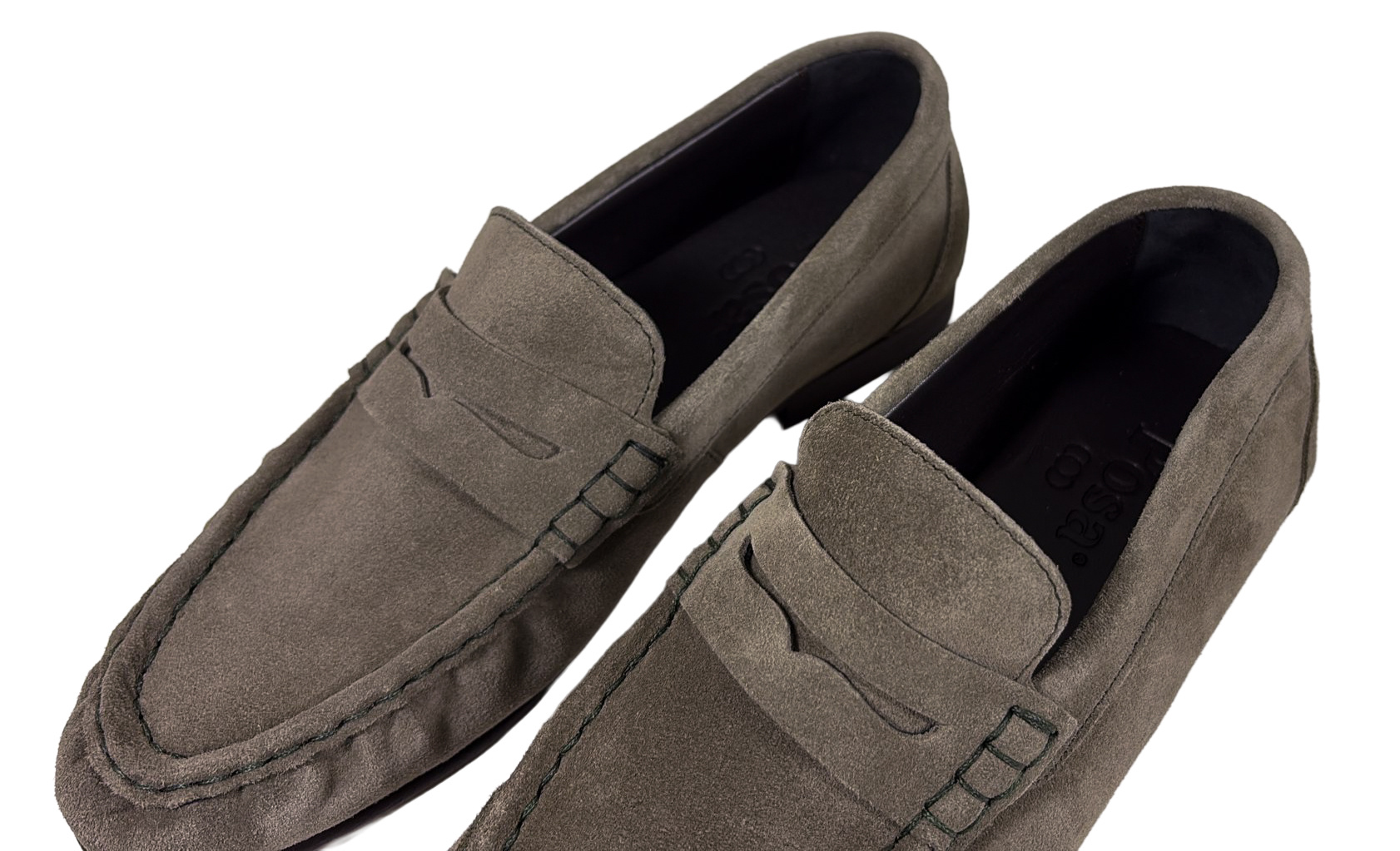 Posa Posa Penny Loafer Wrinkle Khaki