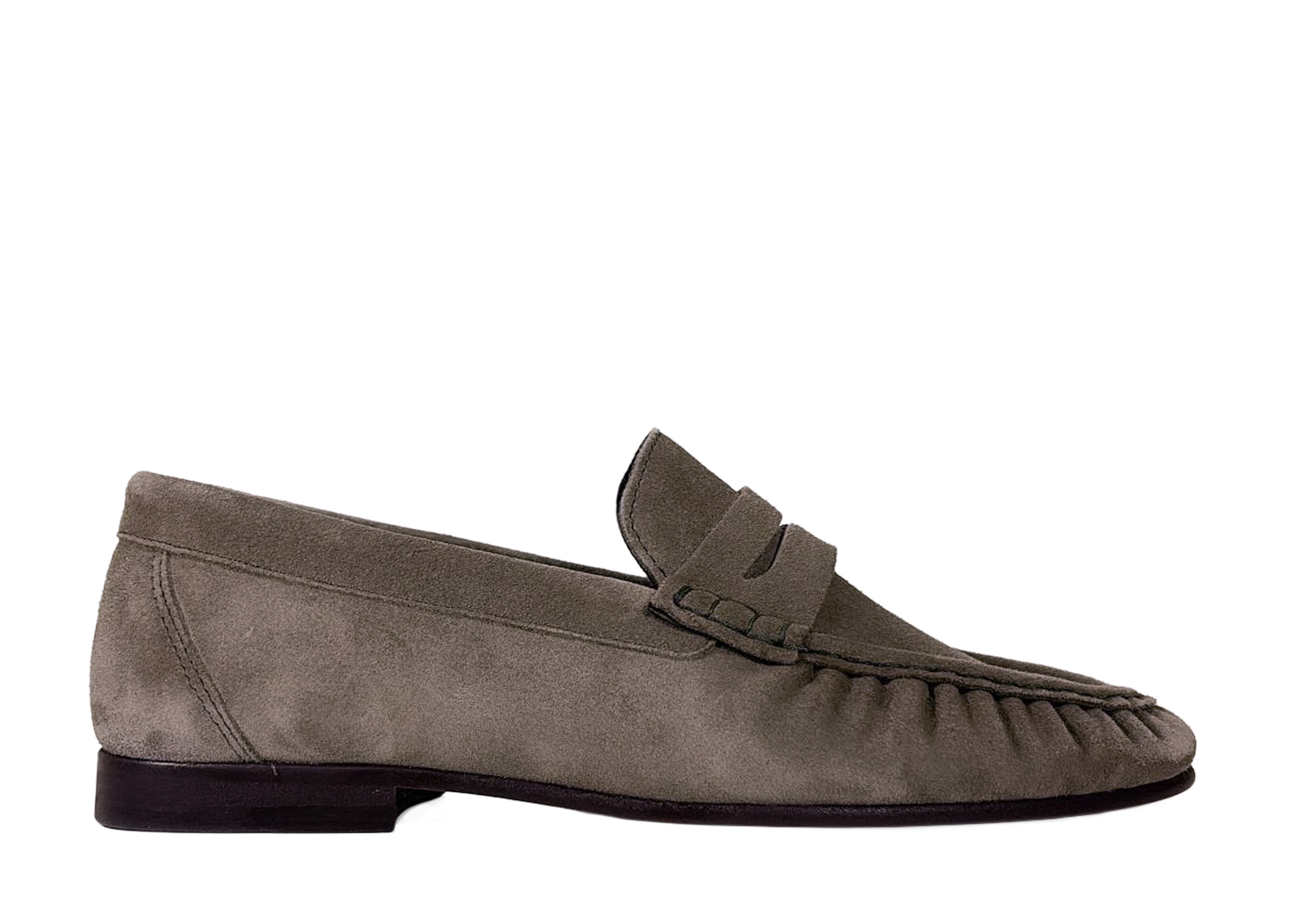 Posa Posa Penny Loafer Wrinkle Khaki