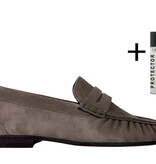 Posa Posa Penny Loafer Wrinkle Khaki