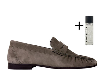 Posa Posa Penny Loafer Wrinkle Khaki