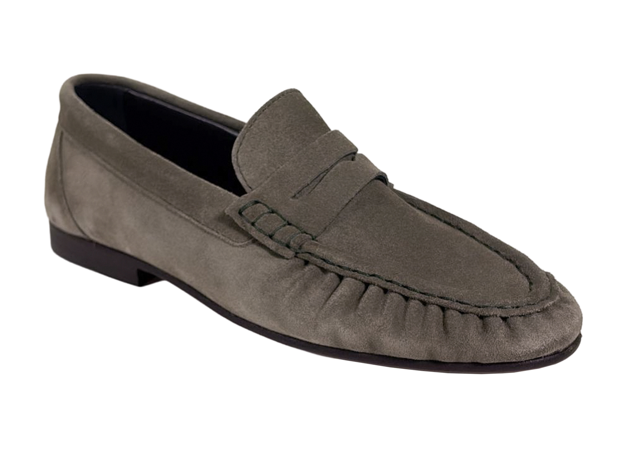 Posa Posa Penny Loafer Wrinkle Khaki