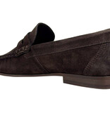 Posa Posa Penny Loafer Wrinkle Donker Bruin