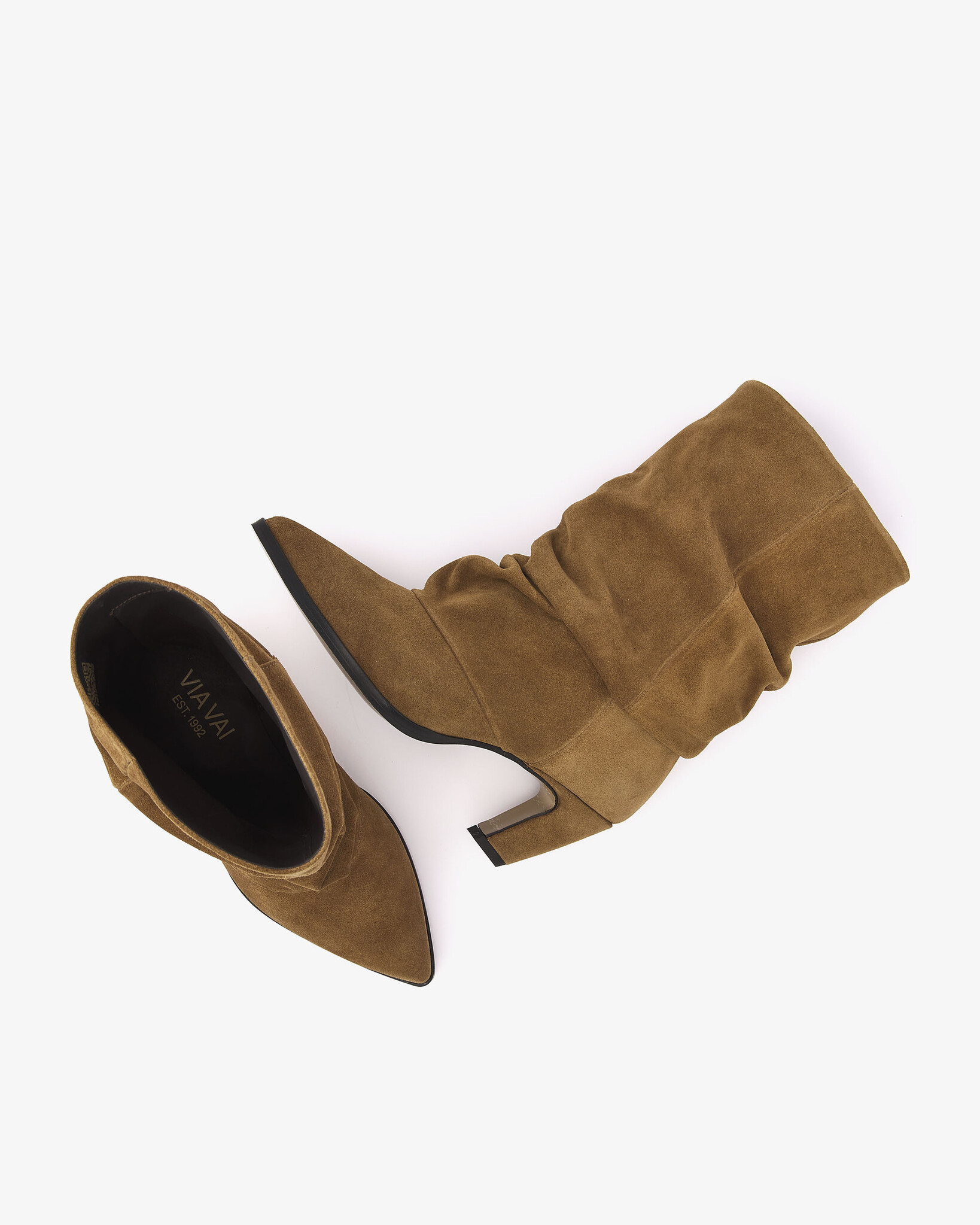 Via Vai VIA VAI Enkellaarsje Elisa Palmer 62492-01-1384 Khaki