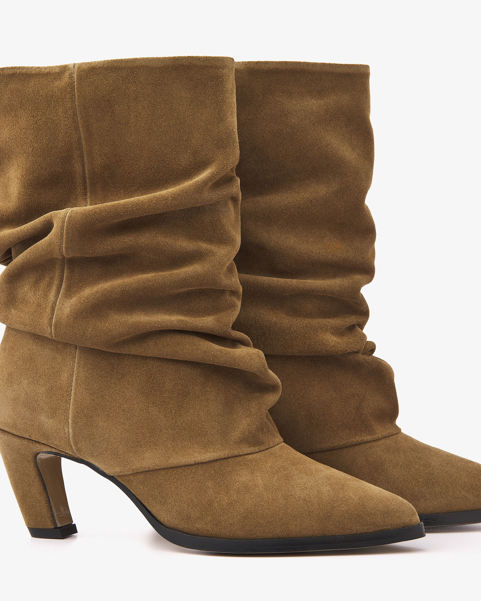 Via Vai VIA VAI Enkellaarsje Elisa Palmer 62492-01-1384 Khaki