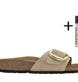Birkenstock Birkenstock Slipper Madrid Big Buckle 1024009 Licht Bruin