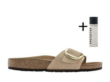 Birkenstock Birkenstock Slipper Madrid Big Buckle 1024009 Licht Bruin